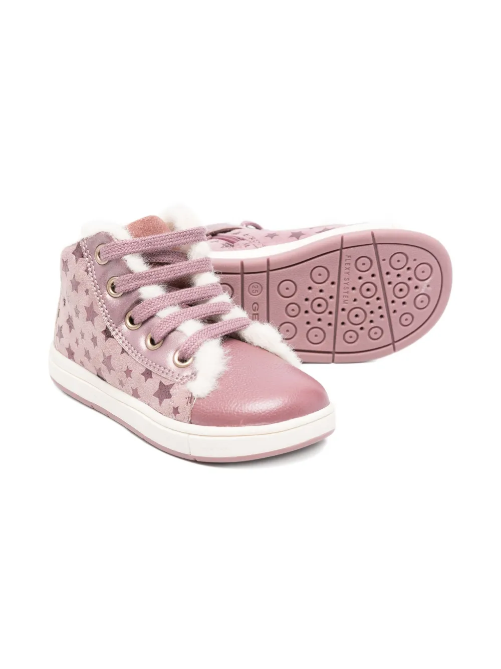Geox Kids Trottola boots - Roze