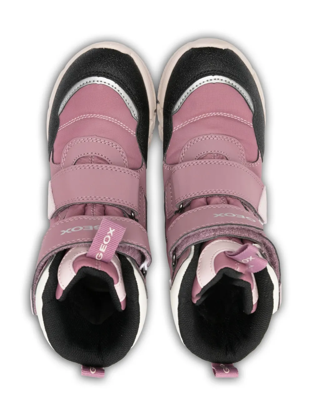 Geox Kids Flexyper laarzen met klittenband Roze