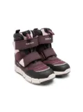 Geox Kids Flexyper panelled ankle boots - Purple