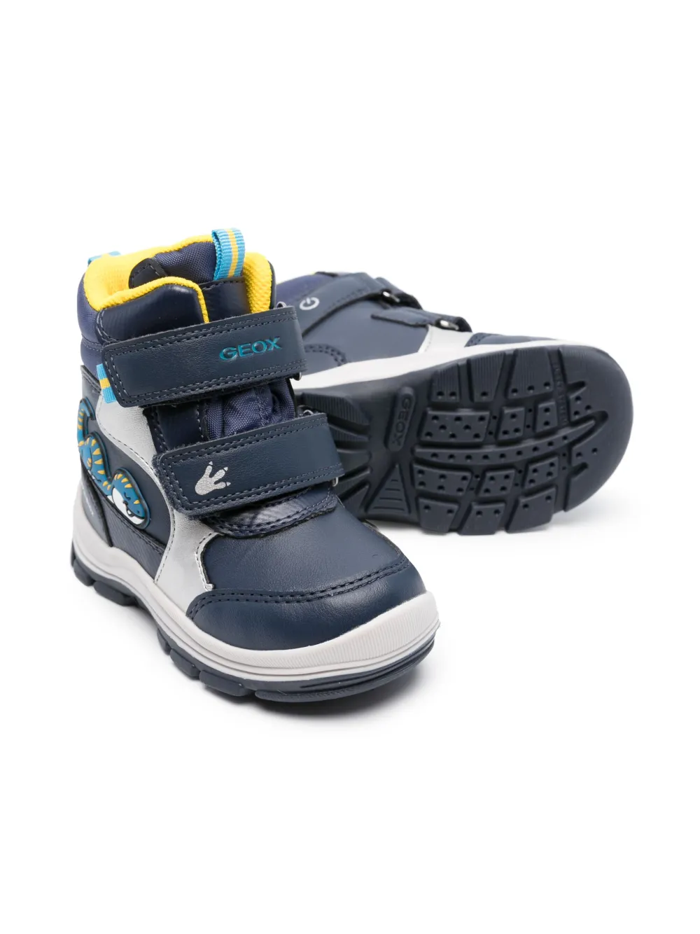 Geox Flanfil Abx Booties In Blue