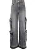 AMIRI Baggy Cargo wide-leg jeans - Grey