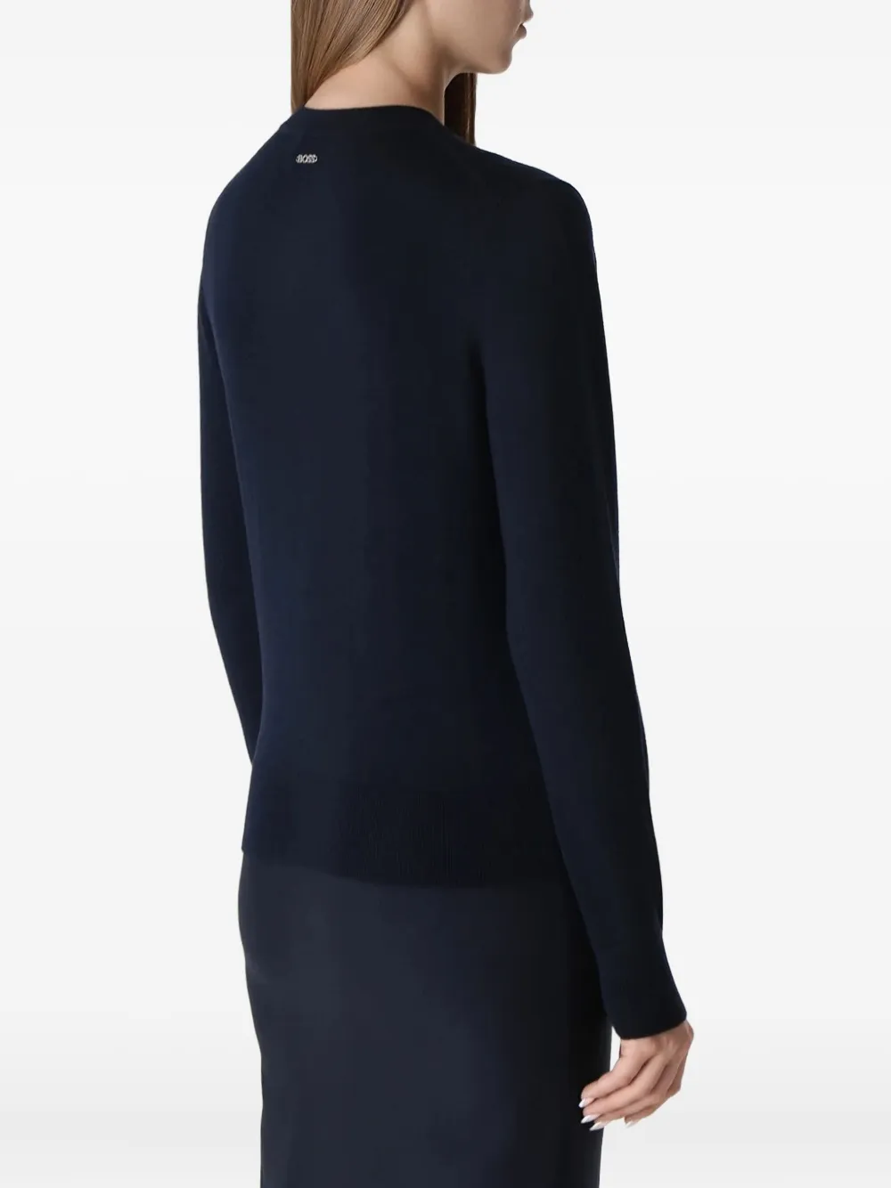 BOSS Vest met knopen Blauw