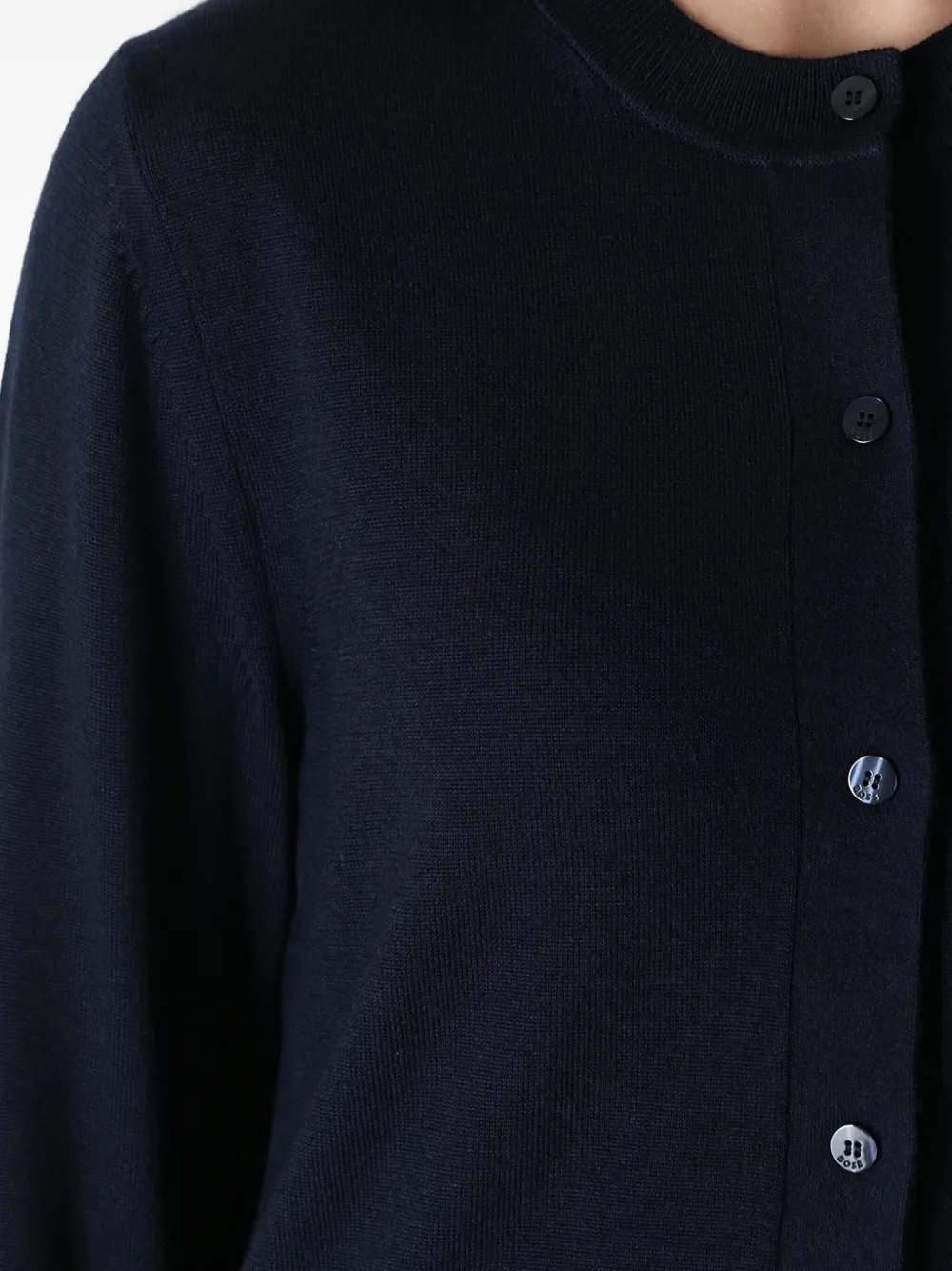 BOSS Vest met knopen Blauw