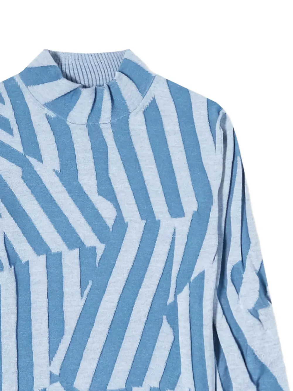 Kenzo stripe-pattern high-neck sweater | Knitted Sweaters | Image 2