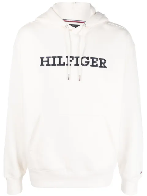 Tommy Hilfiger Monotype logo-embroidered hoodie 