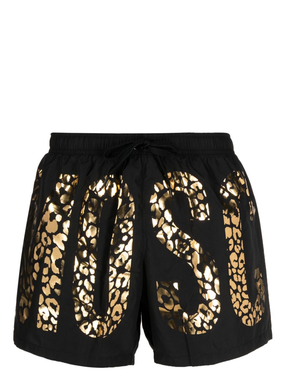 Moschino gold discount swim shorts