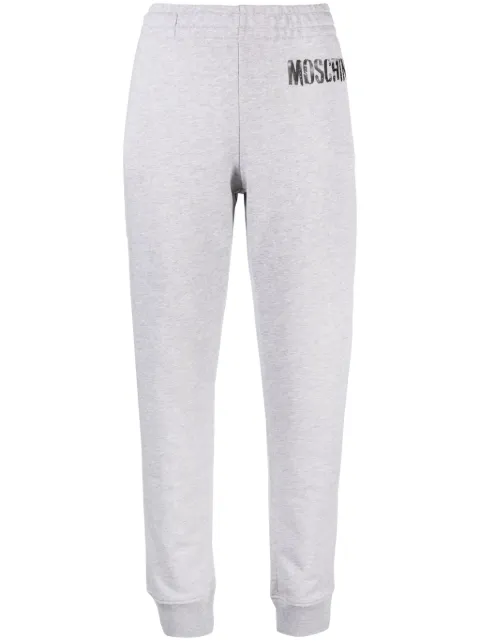 Moschino pants con logo estampado