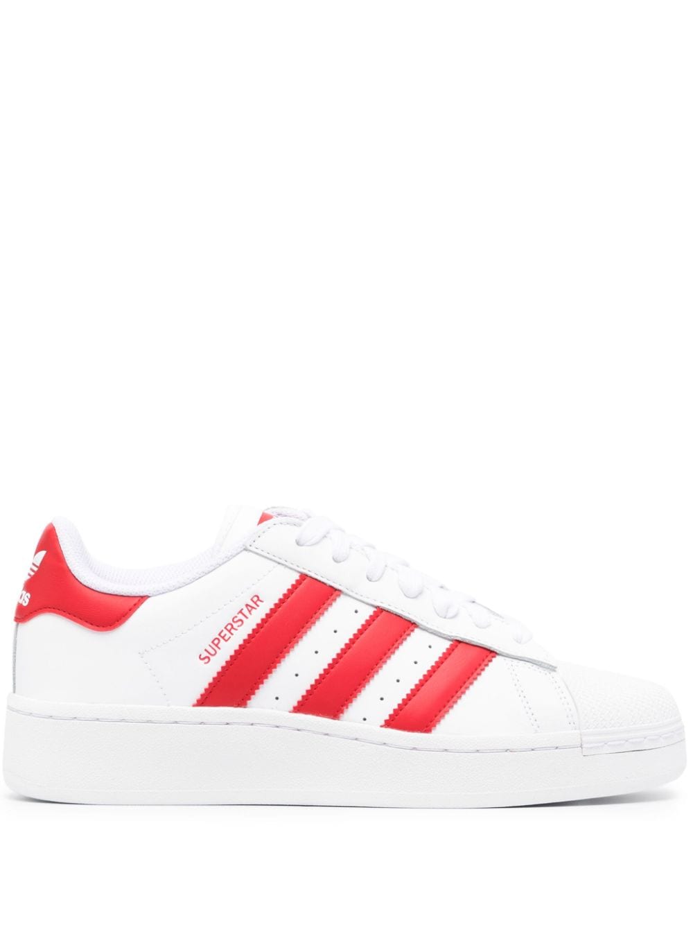 Adidas Originals Superstar Leather Sneakers In White