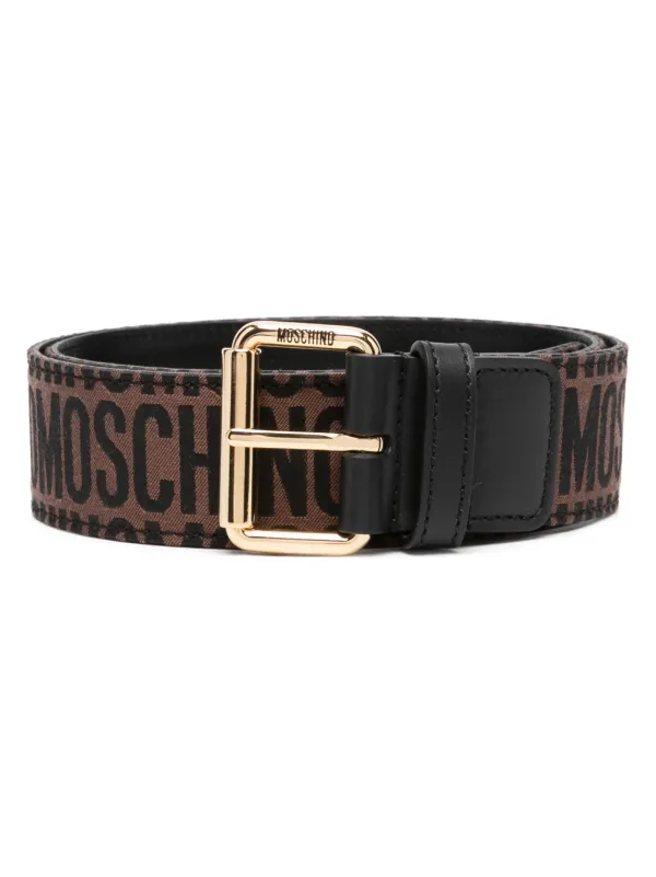 Moschino 2025 logo belt