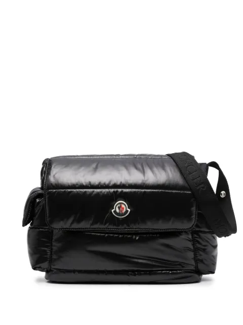 Moncler Enfant logo-patch padded diaper bag