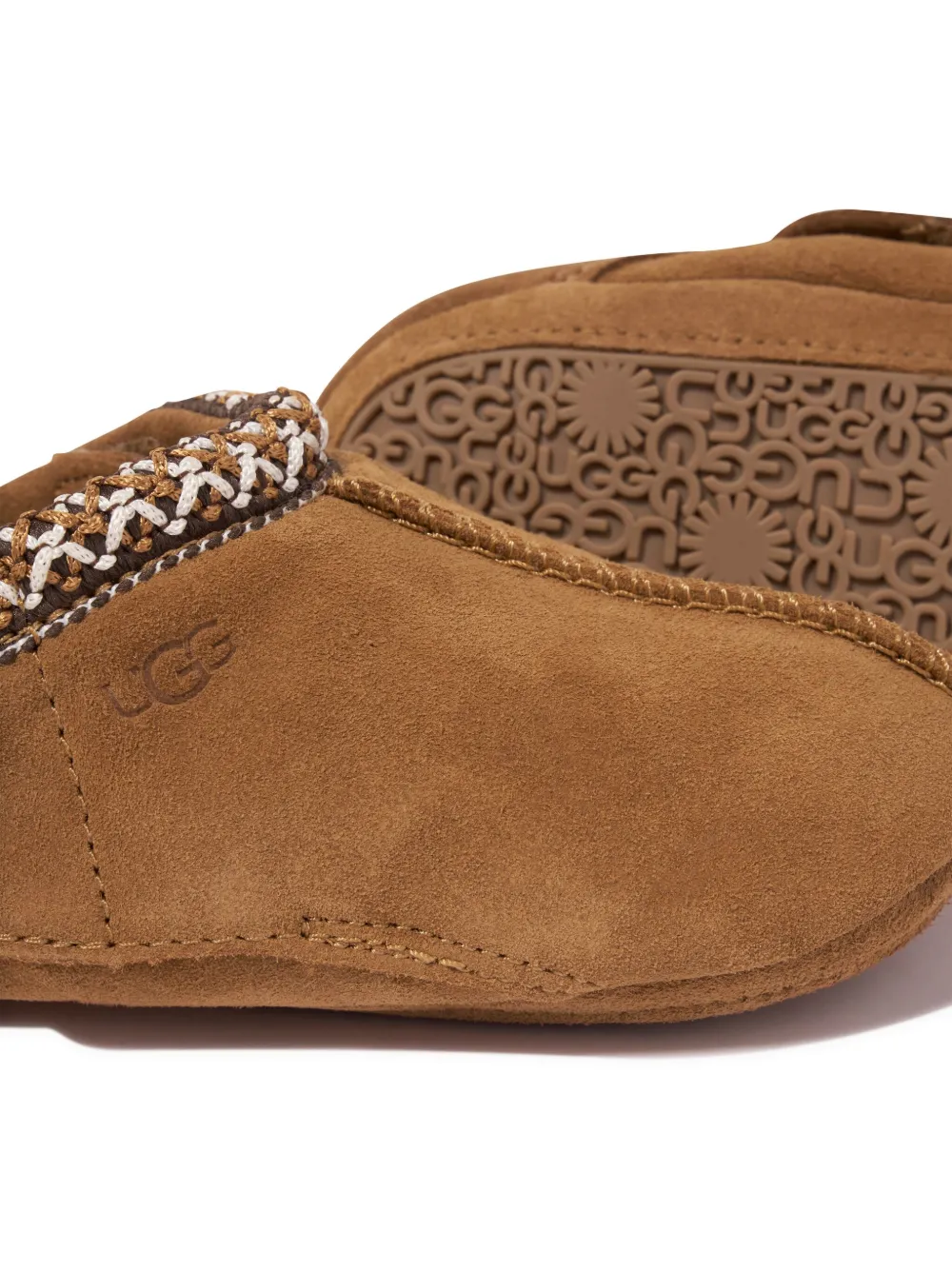 UGG Kids Tasman suède slippers Bruin