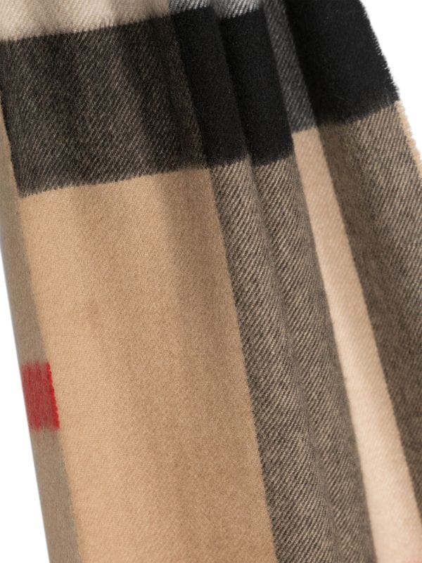 Burberry nova check cashmere clearance scarf