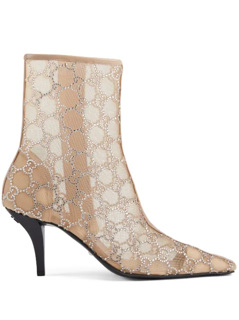 Gucci GG mid-heel boot