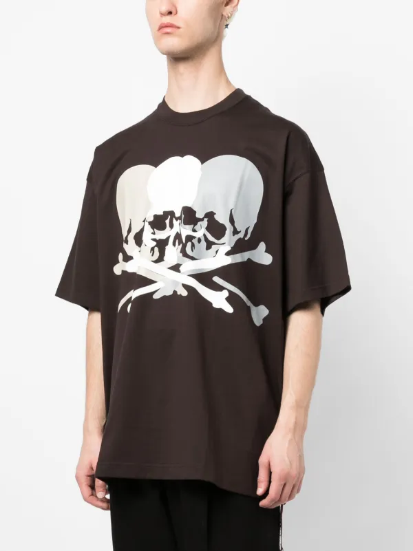 Tシャツ・カットソー MASTERMIND WORLD VINTAGE SKULL TEE Mastermind World Japan Skull Graphic T-Shirt Size Medium