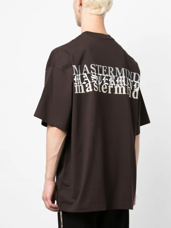 Tシャツ・カットソー MASTERMIND WORLD VINTAGE SKULL TEE Mastermind World skull-print Cotton T-shirt | Brown | FARFETCH