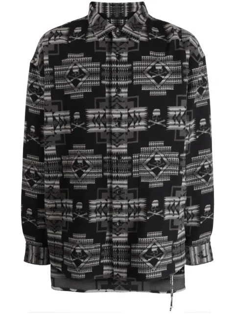 Mastermind World Chimayo jacquard cotton shirt