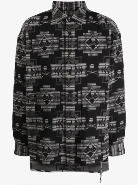 Mastermind World Chimayo jacquard cotton shirt