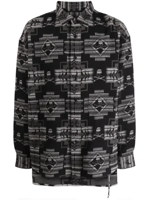 Chemise Chimayo à motif en jacquard - Mastermind World - Modalova