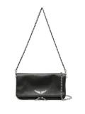 Zadig&Voltaire Rock leather crossbody bag - Black