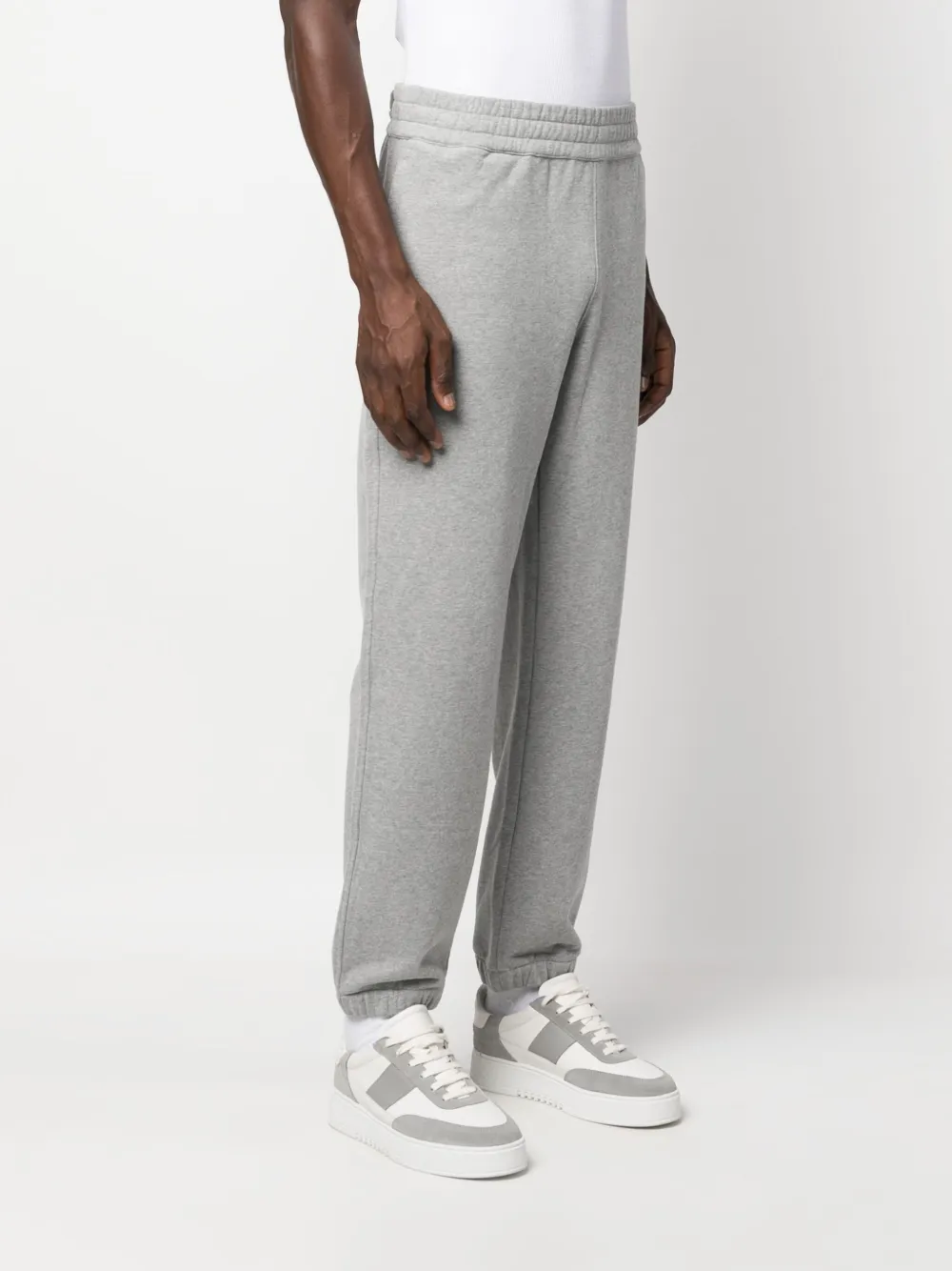Zegna Trainingsbroek met logo-reliëf Grijs