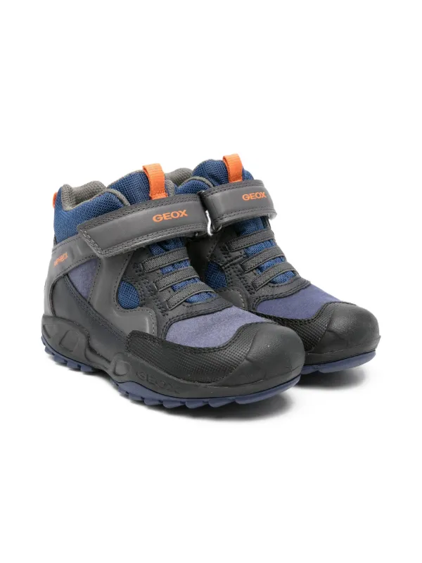 Geox Kids New Savage Boots Blue FARFETCH IN