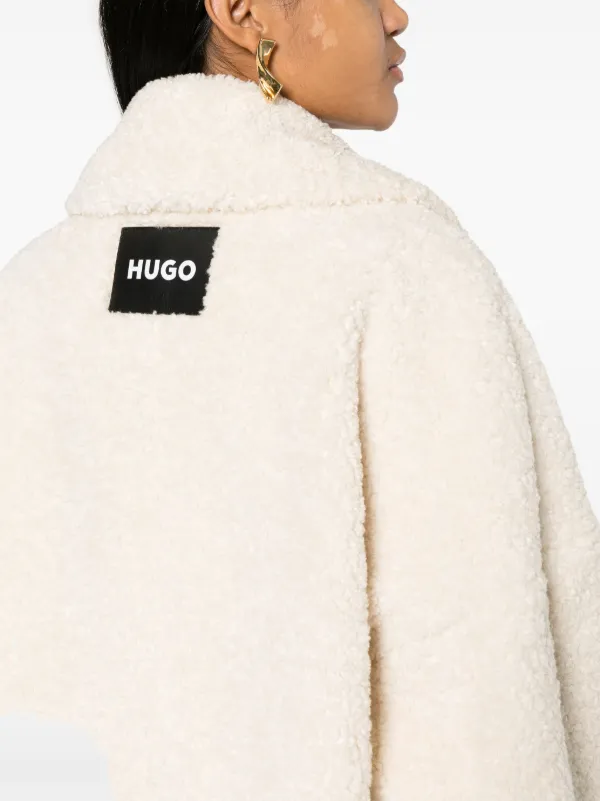 Hugo boss hotsell shearling coat