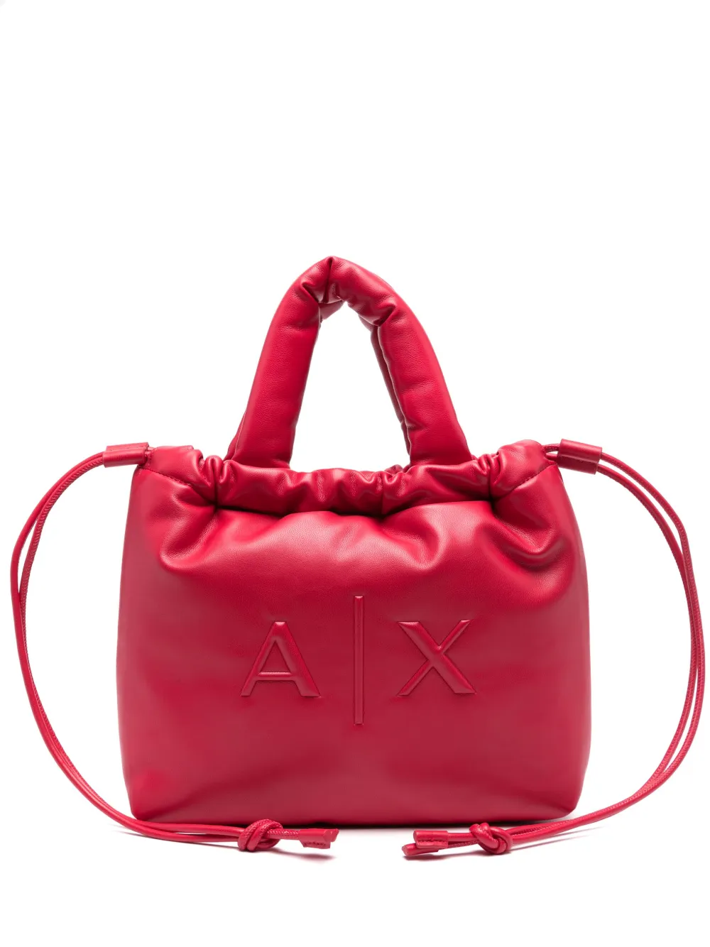 Armani Exchange Medium Shopper logoembossed Bag Farfetch