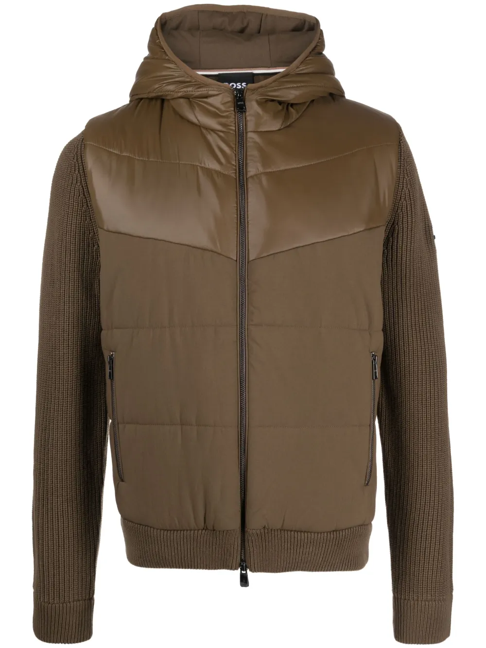 Hugo boss 2024 jacket brown