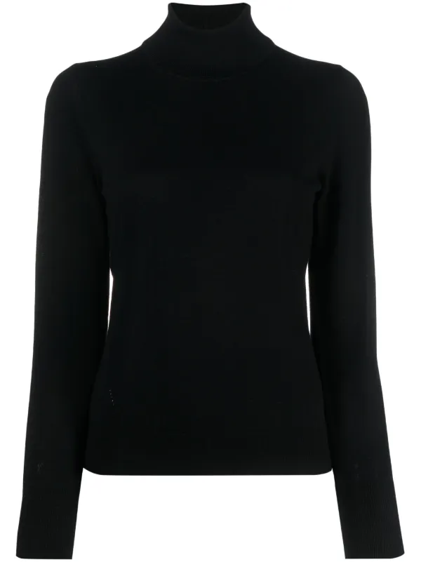 BOSS roll neck Virgin Wool Jumper Farfetch