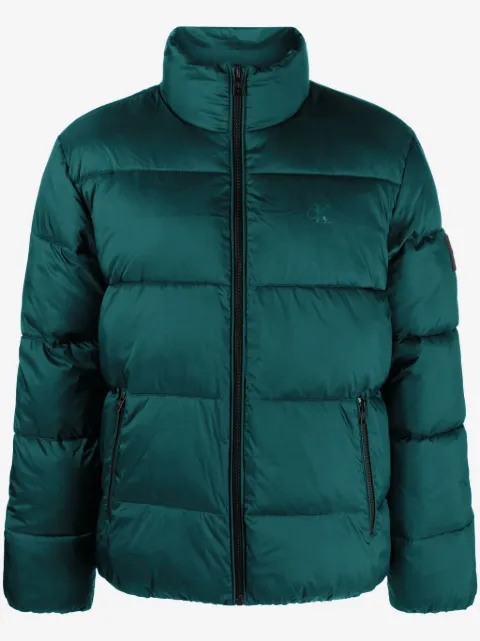 Calvin Klein Jeans logo-patch padded-design jacket
