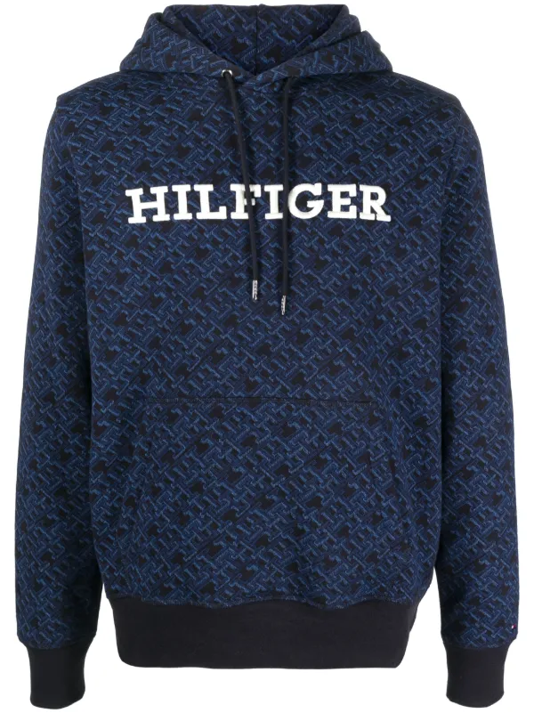 Camisa Tommy Hilfiger Reta com Bolso Azul - Compre Agora