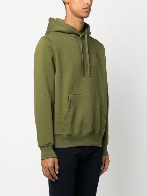 Tommy Hilfiger Logo Embroidered Hoodie - Farfetch