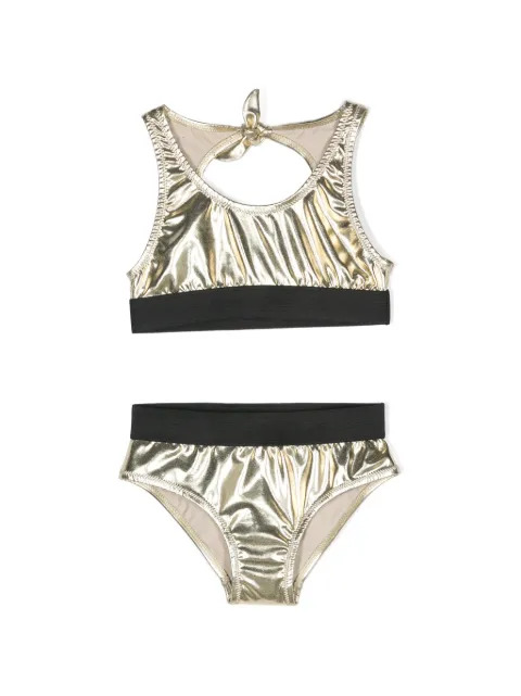 Andorine bikini con efecto metalizado