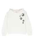 Andorine sequin-embroidered hoodie - Neutrals