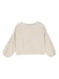 Andorine floral-jacquard top - Neutrals