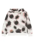 Andorine abstract-print hoodie - Neutrals