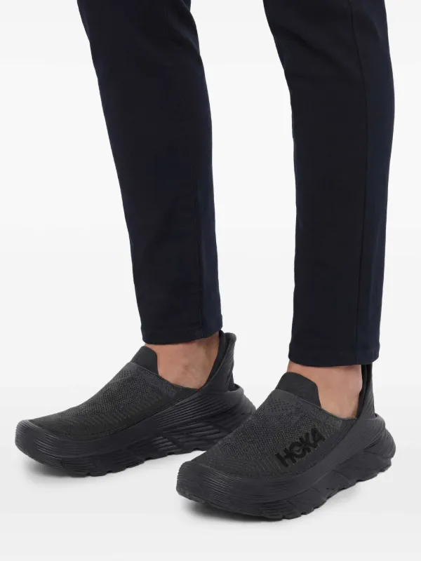 HOKA RESTORE TC ブラック スニーカー 25cm HOKA Restore TC slip-on Sneakers | Black | FARFETCH