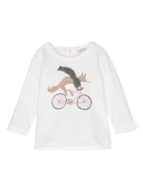 Il Gufo graphic-print crew-neck T-shirt
