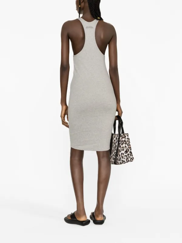 ISABEL MARANT Tory Ribbed Tank Dress | Grey | FARFETCH ISABEL MARANT Tory Ribbed Tank Dress | Grey | FARFETCH