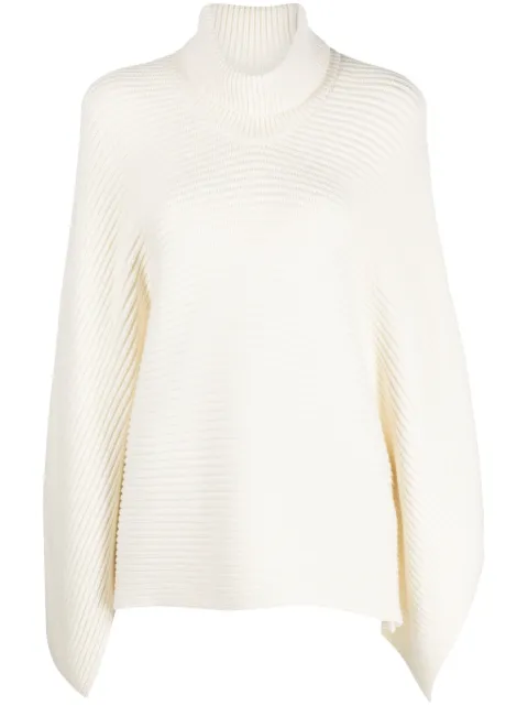 Stefano Mortari cut-out ribbed-knit jumper 