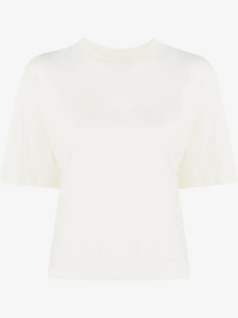 Off-White logo-embossed cotton T-shirt