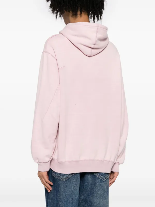 Doublet graphic print Cotton Hoodie Pink FARFETCH AZ