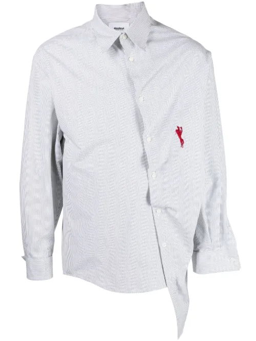 Chemise en coton à logo brodé - Doublet - Modalova