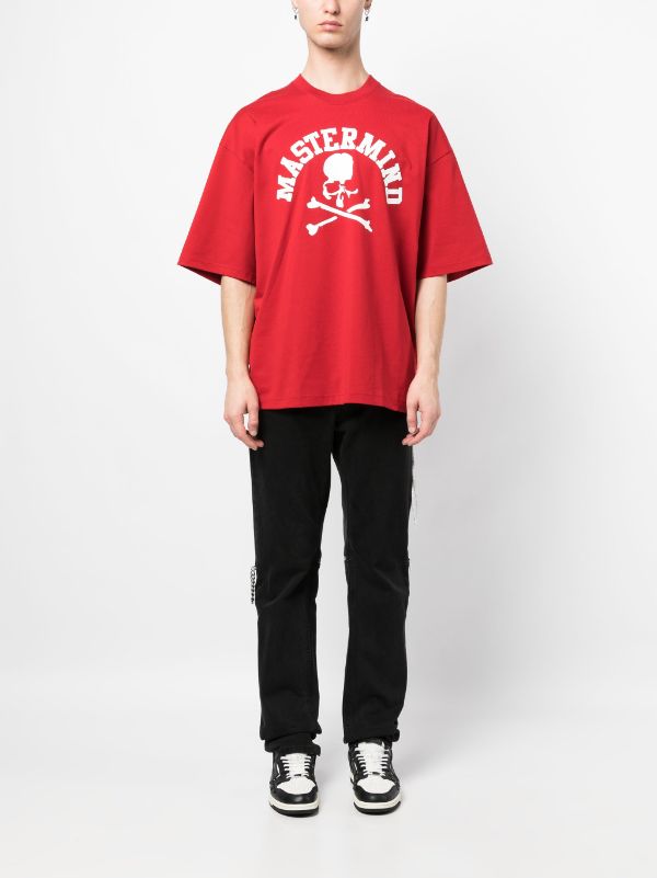 Mastermind Japan M Skull-print Cotton T-shirt - Farfetch