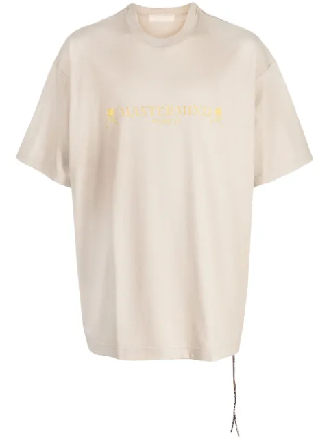Mastermind World logo-print cotton T-shirt