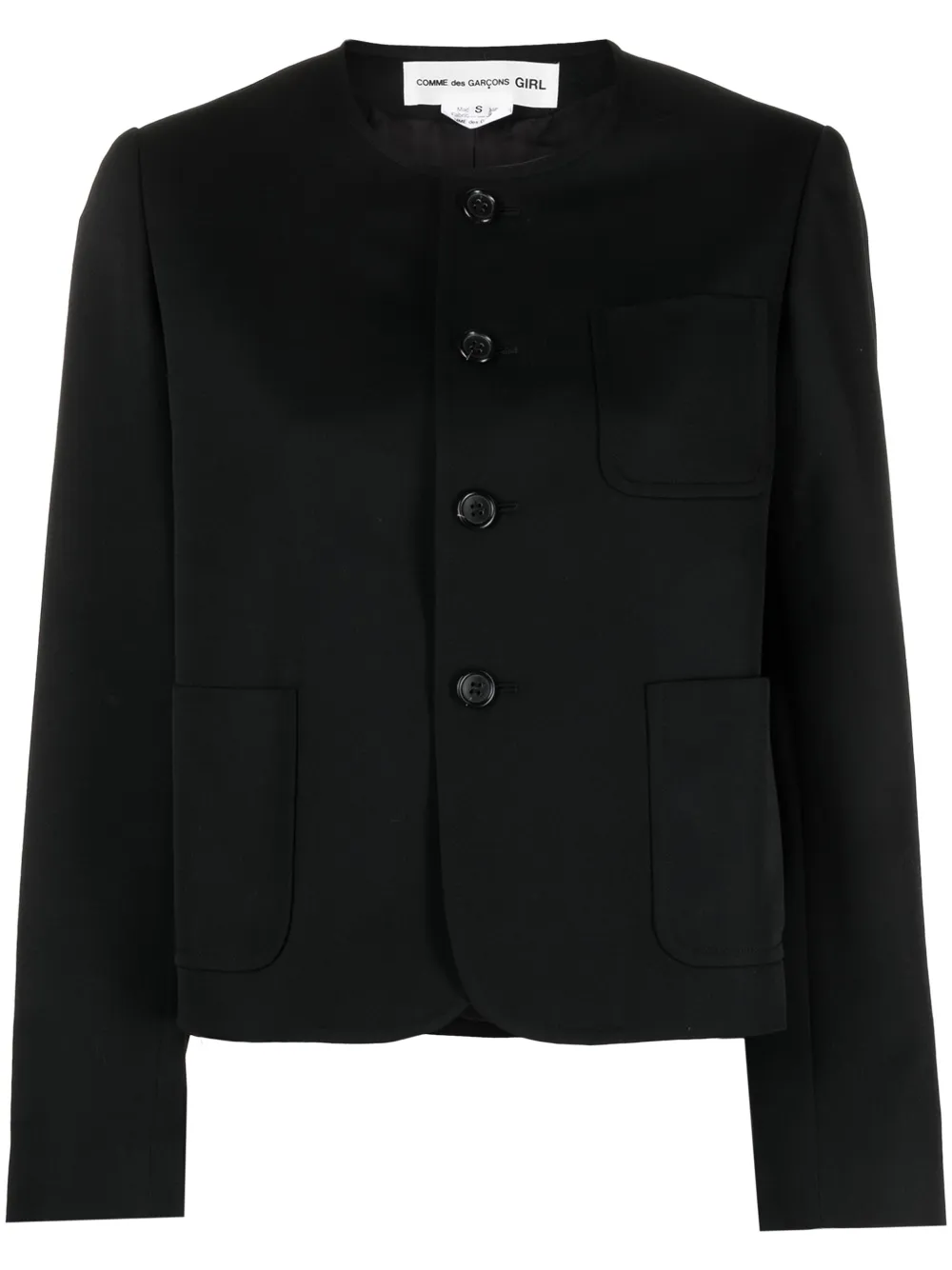 Comme Des Garcons Girl Ladies Jacket In Black | ModeSens