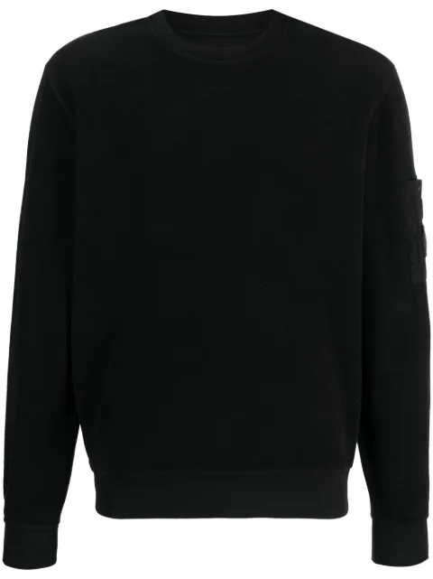 C.P. Company Lens-detail fleece cotton sweatshirt