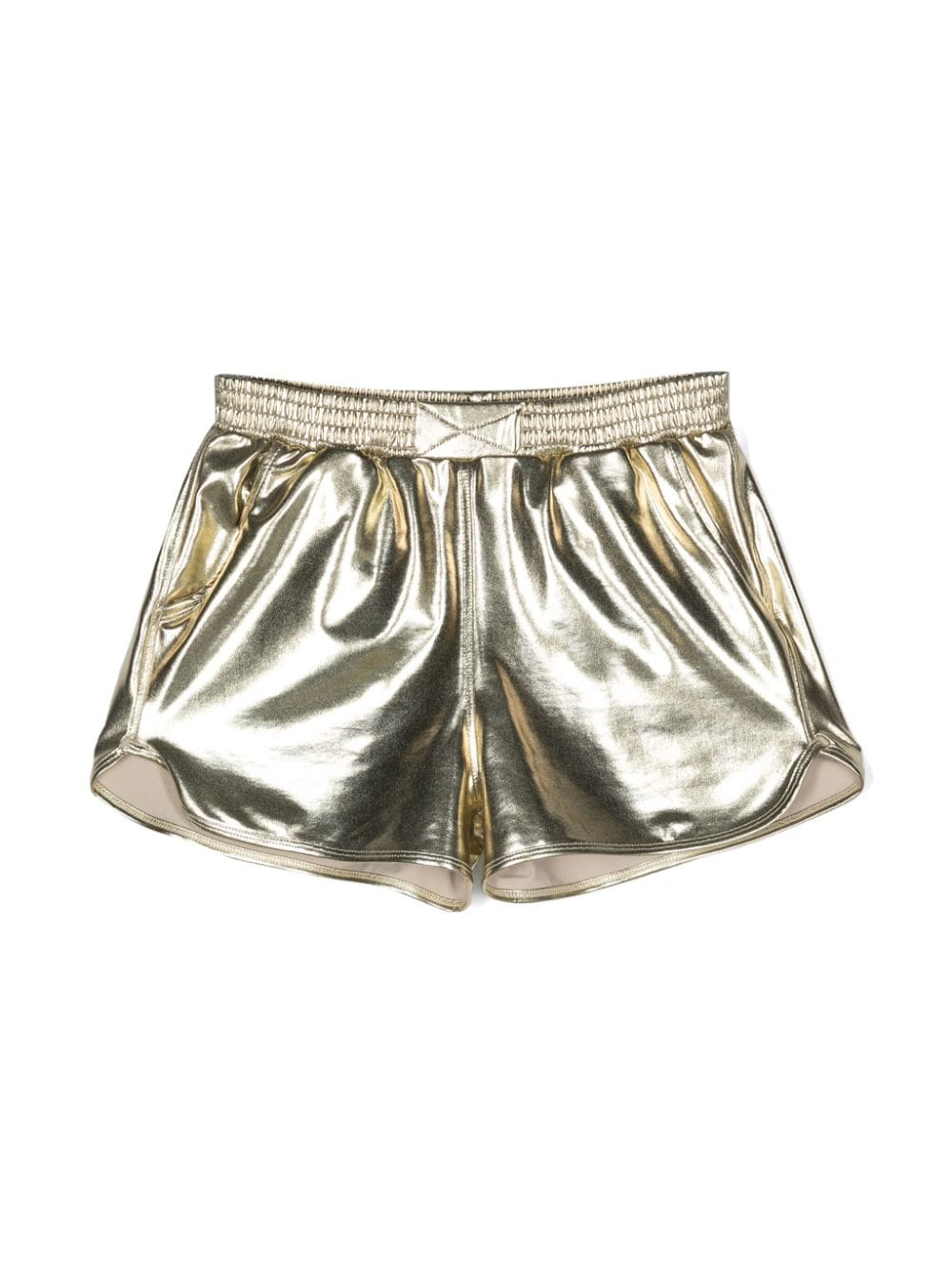 Andorine Metallic shorts Goud