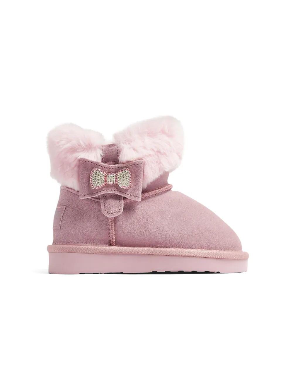 Shop Lelli Kelly Catherine Bow-detail Boots In Pink