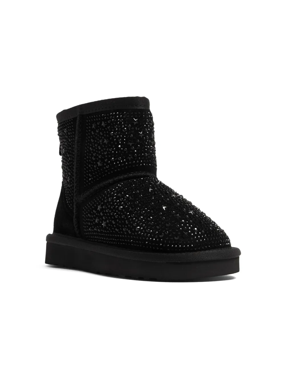 Rhinestone embellished boots best sale